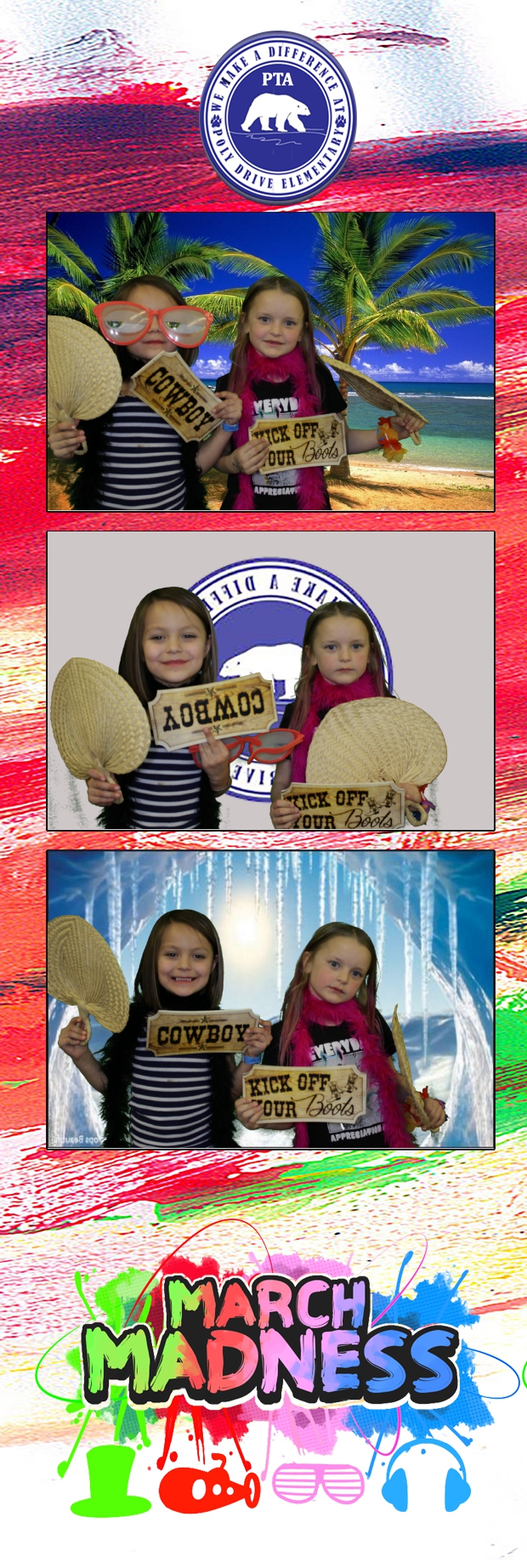Poly Drive Elementary March Madness Carnival | View more photos from the event at gallery.photoboothbillings.com/u/PhotoBoothBillings/Poly-Drive-Elementary-March-Madness-Carnival